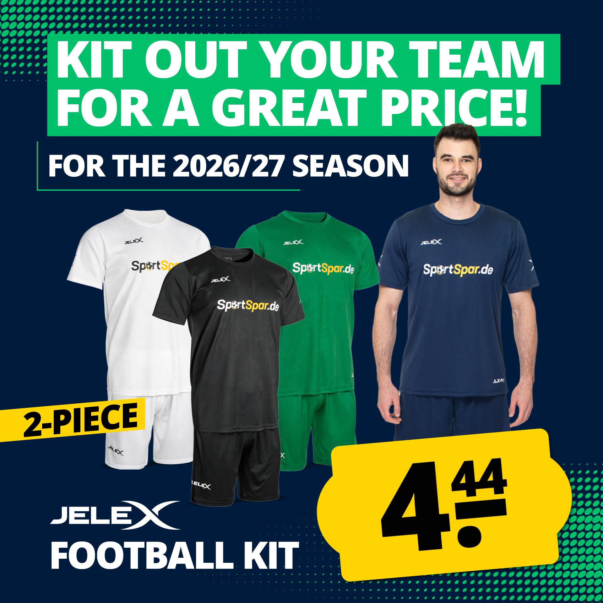 jelex squadra 26 divisa da calcio 2 pezzi