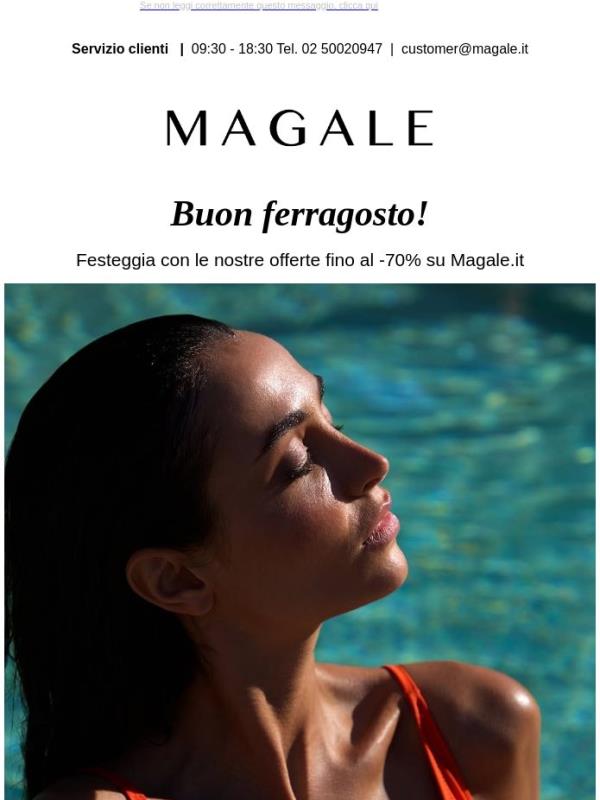 ☀️Buon Ferragosto! Scopri le offerte d’estate✨💙