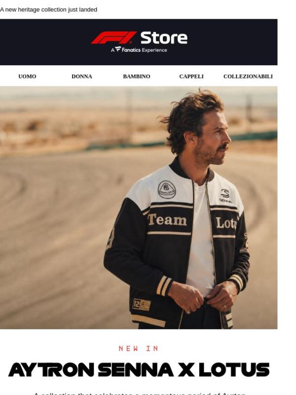 Now Live: Ayrton Senna x Lotus