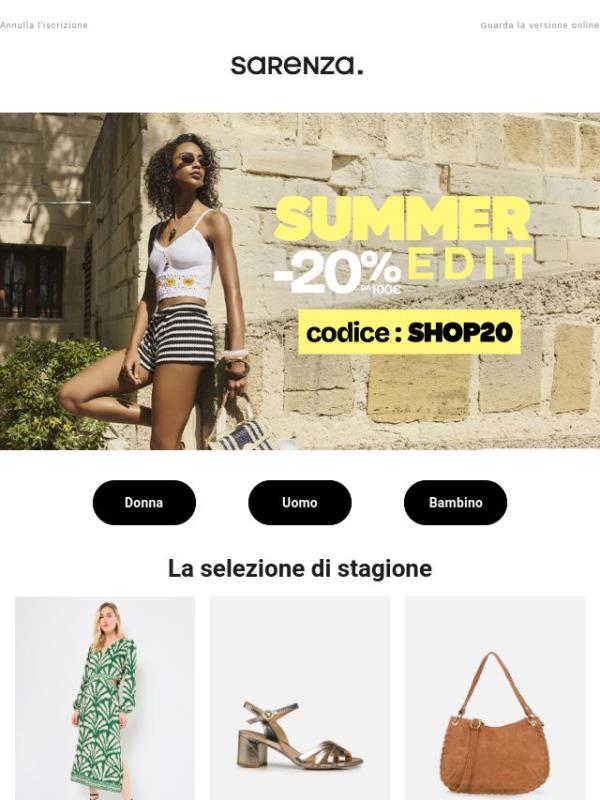 La nostra selezione di stagione a prezzi dolci ✨