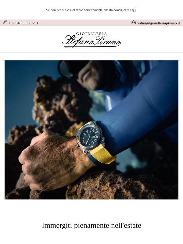 Orologi diver: immergiti nell'estate 🌊