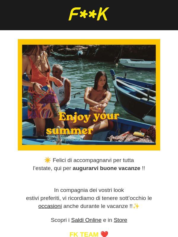 ☀️​ ENJOY SUMMER VIBES