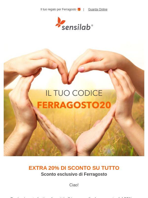 Il tuo CODICE SCONTO ti aspetta🏷️