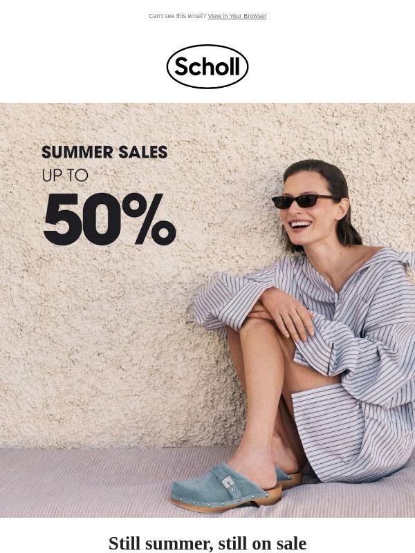 Still summer, still on sale