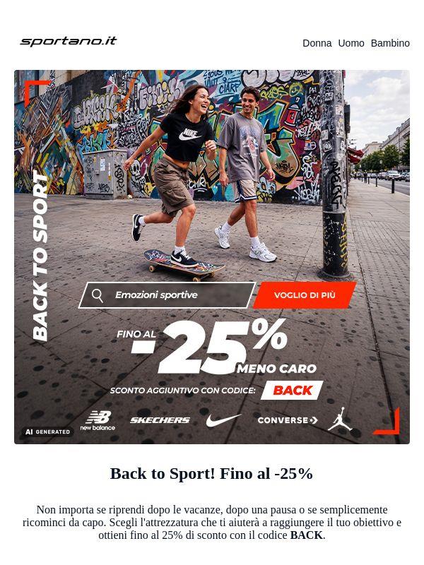 Nuova stagione, nuovi obiettivi? Acquista fino al 25% in meno!