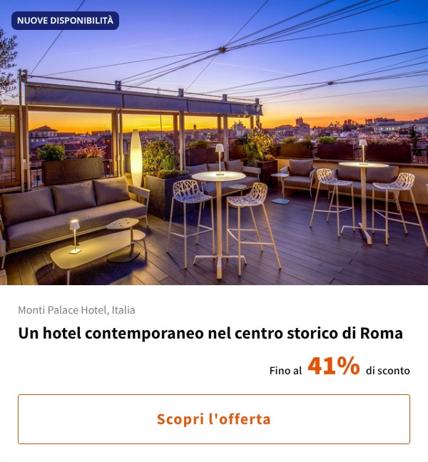 Un hotel contemporaneo nel centro storico di Roma