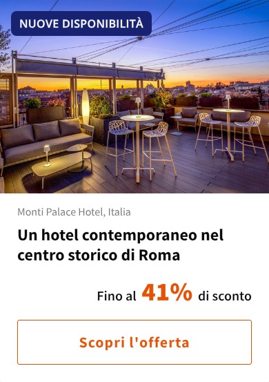 Un hotel contemporaneo nel centro storico di Roma