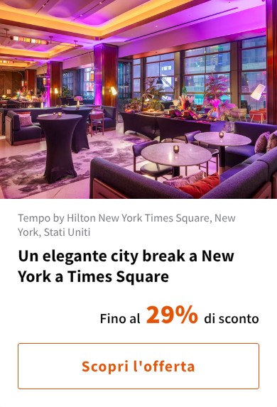 Un elegante city break a New York a Times Square