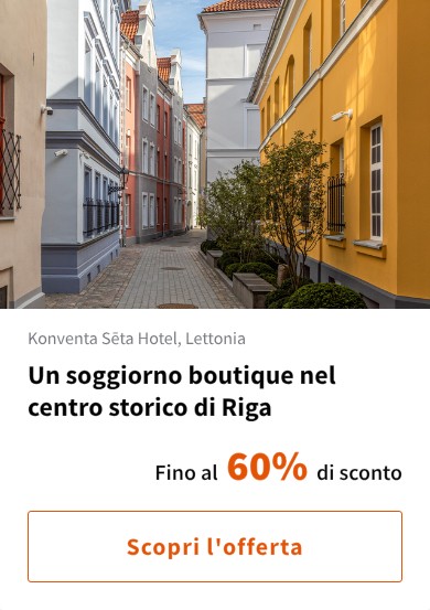 Un soggiorno boutique nel centro storico di Riga