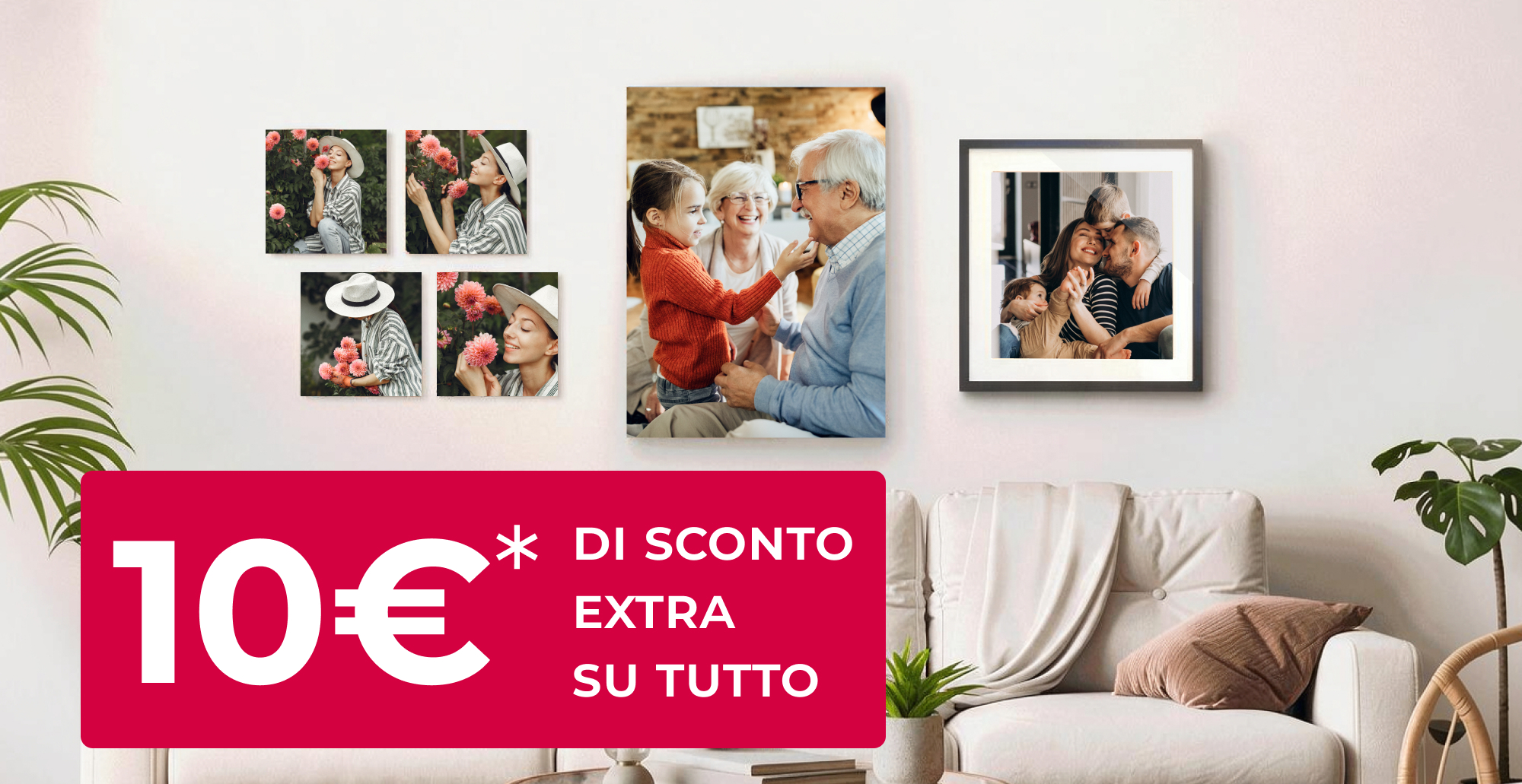 I momenti passano. Un Regalo Fotografico resta. Spendere con intelligenza, personalizzalo.