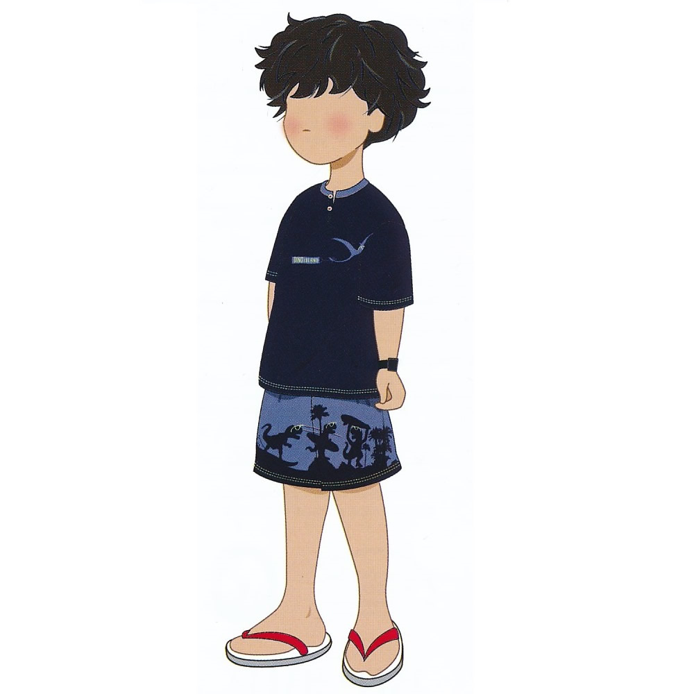 Image of PIGIAMA DA BAMBINO ESTIVO IN COTONE 2467 BIP BIP