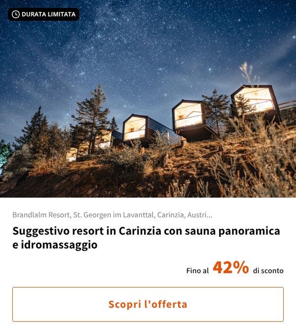 Suggestivo resort in Carinzia con sauna panoramica e idromassaggio