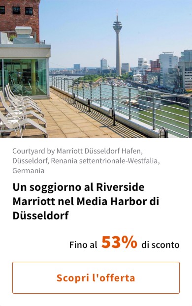 Un soggiorno al Riverside Marriott nel Media Harbor di Düsseldorf