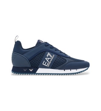 Sneakers Black & White Laces blu marino