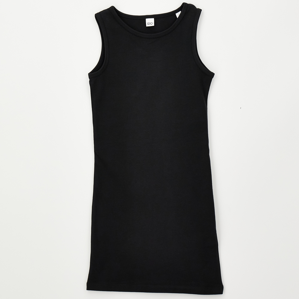 Image of ABITO FRESCO COTONE 4G854 G1 TINTA UNITA RAGAZZA IDO