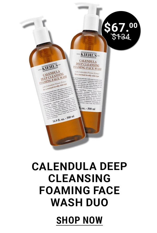 Calendula Deep Cleansing Foaming Face Wash Duo