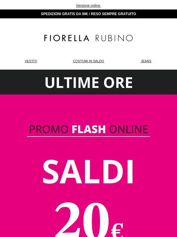 ⏰20€ DI SCONTO SU TUTTO⏰ULTIME ORE
