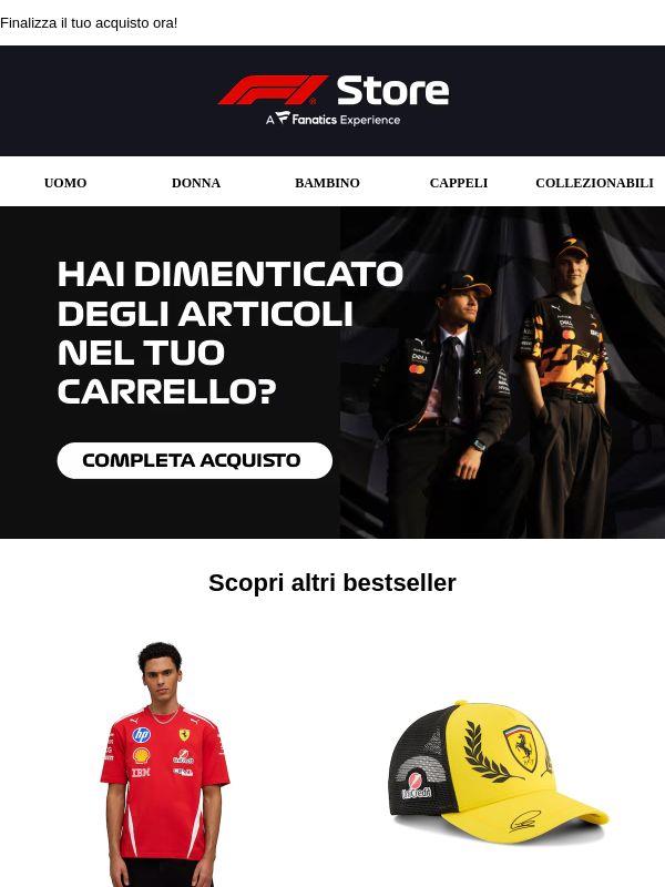 Il tuo carrello ti aspetta!