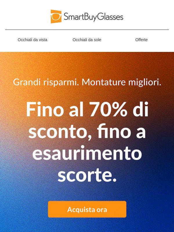 I saldi sono ancora più vantaggiosi.
