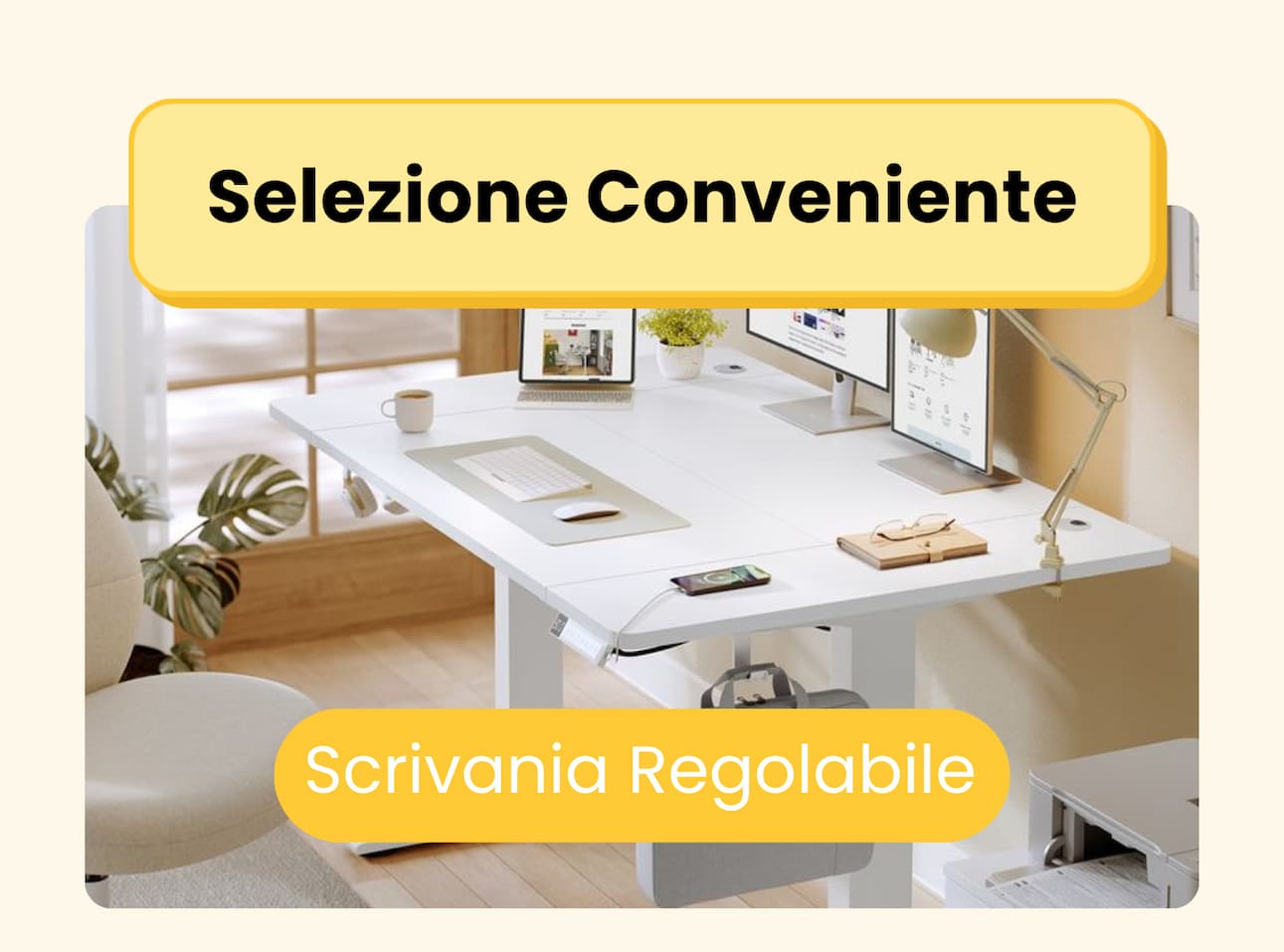 Scrivania Regolabile