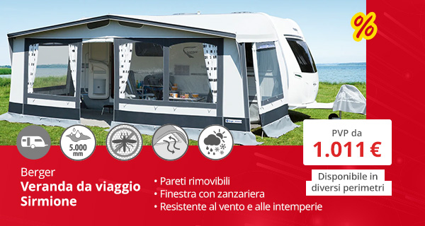 Veranda da viaggio Berger Sirmione III
