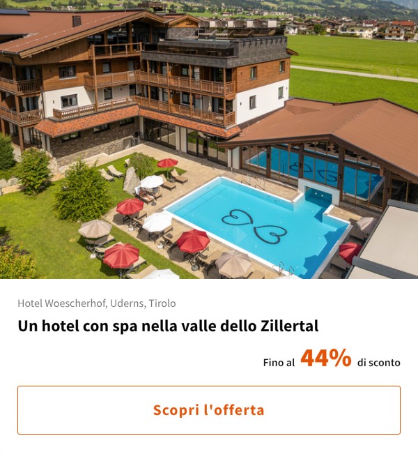 Un hotel con spa nella valle dello Zillertal