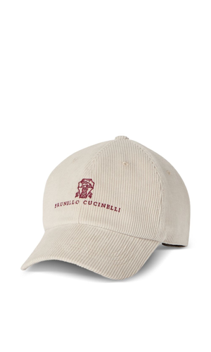 Logo cotton baseball cap