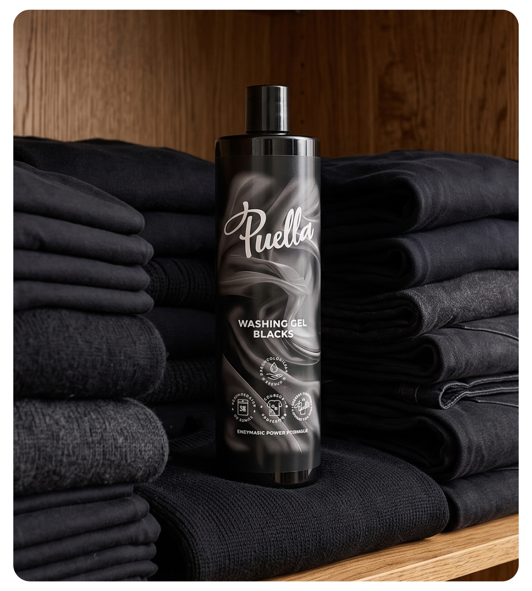 Detersivo Liquido Puella per Capi Neri 1000ml