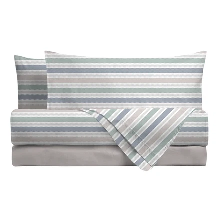 Completo Letto Matrimoniale Basic Girolamo Blue