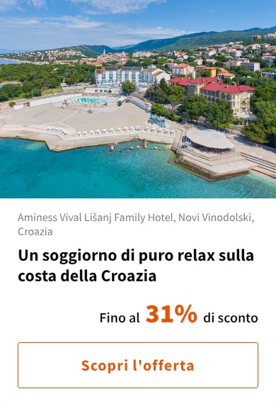Un soggiorno di puro relax sulla costa della Croazia
