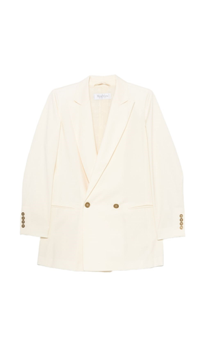Wool double-breasted jacket
