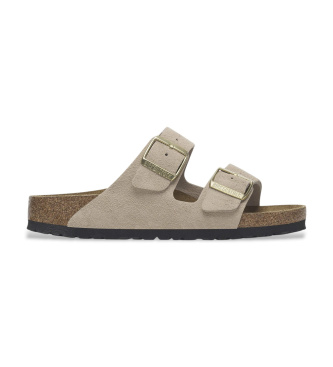 Sandali in Pelle Arizona Leve (Vestibilità Stretta) beige