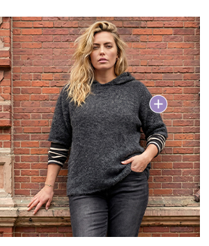 Pullover con cappuccio