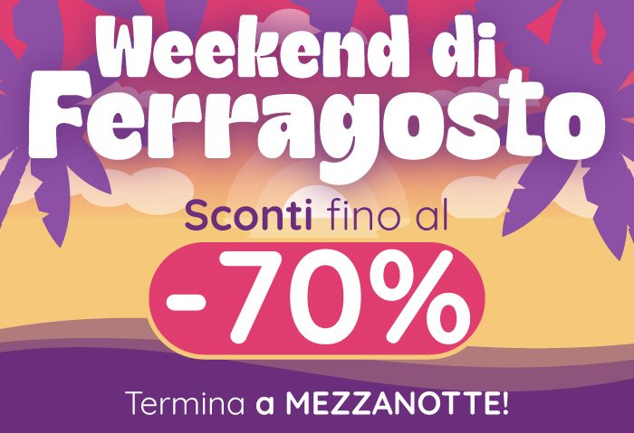 SALDI FINO AL 70%