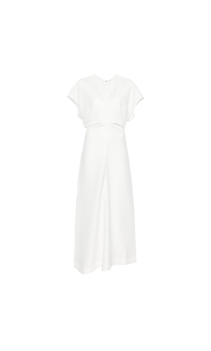 Slouch waist long dress