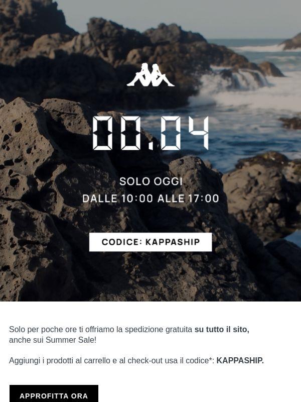 FLASH: Spedizione gratuita fino alle 17!