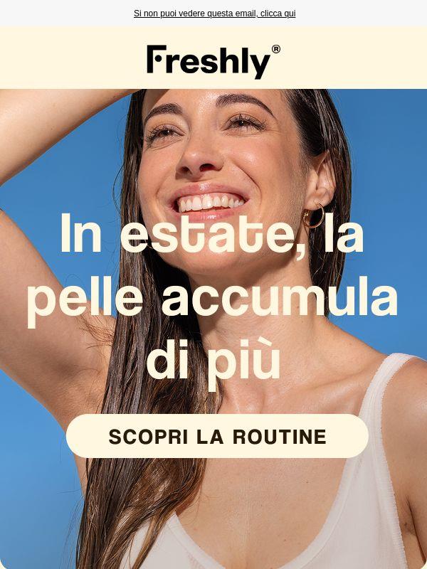 La routine estiva in 3 gesti 🥰