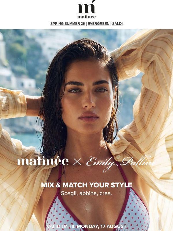 La promo continua ✨ Emily x Matinée