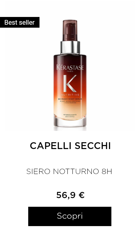 Prodotto presentato in base alle preferenze dell'utente, in alternativa, viene mostrato un bestseller.