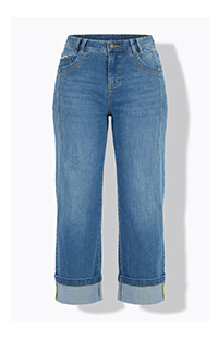 Jeans con taglio della gamba ampio