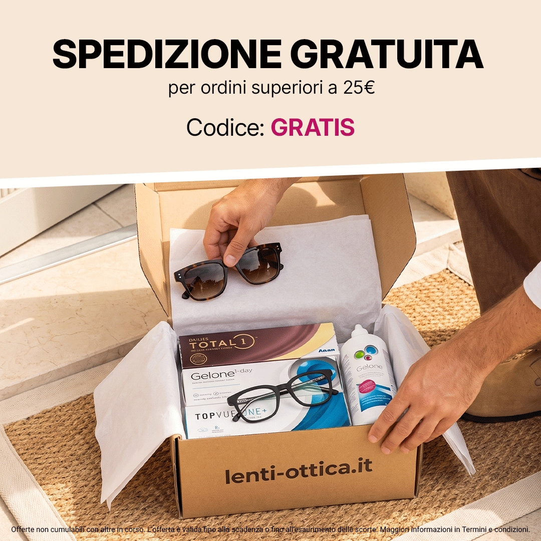 spedizione gratuita per ordini superiori a 25€ con il codice GRATIS