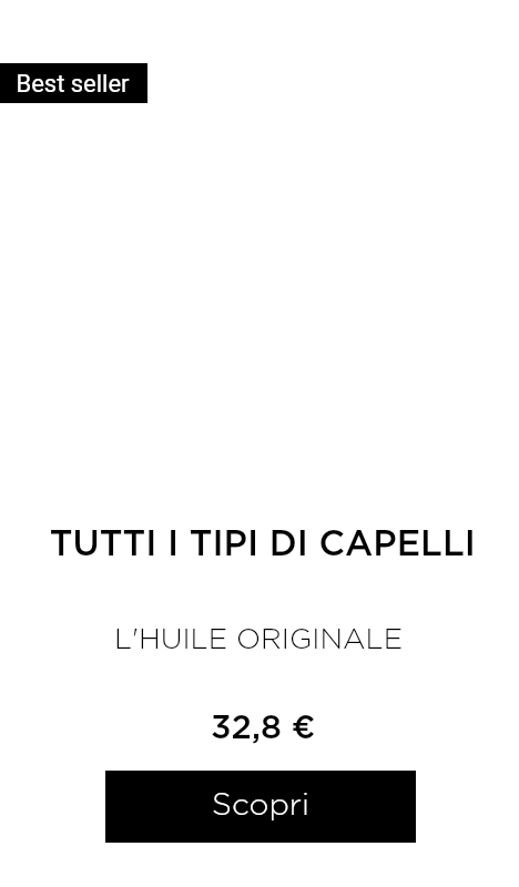 Prodotto presentato in base alle preferenze dell'utente, in alternativa, viene mostrato un bestseller.