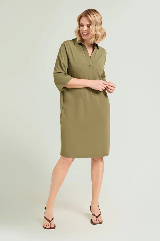 ABITO POLO IN JERSEY PIQUET