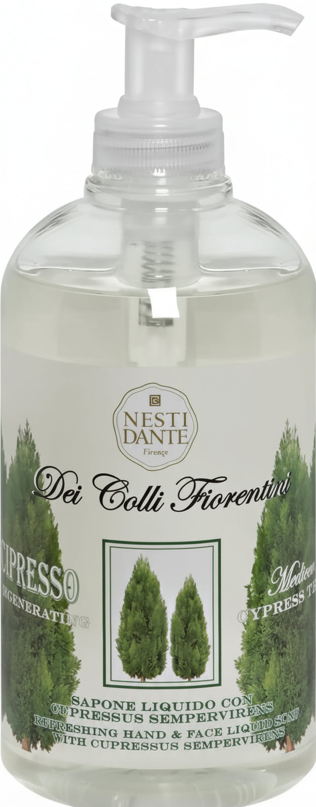 Nesti Dante Dei Colli Fiorentini Sapone Liquido 500 Ml Detergente Mani Profumato Aroma Cupressus Sempervirens