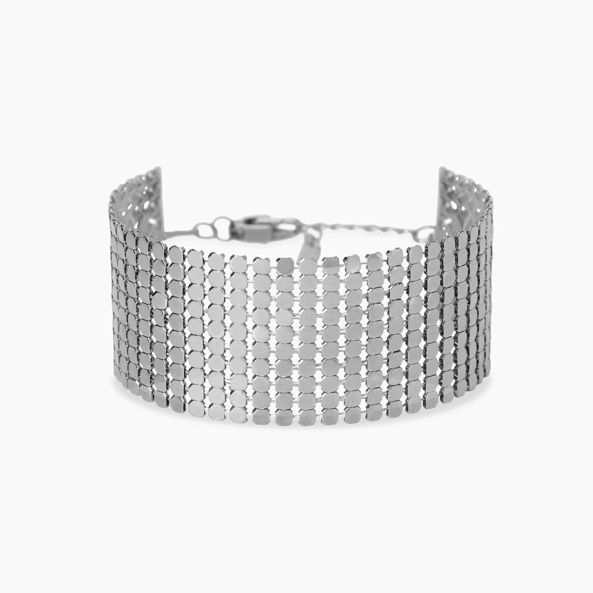 Image of Bracciale con catena disco STYLE 81