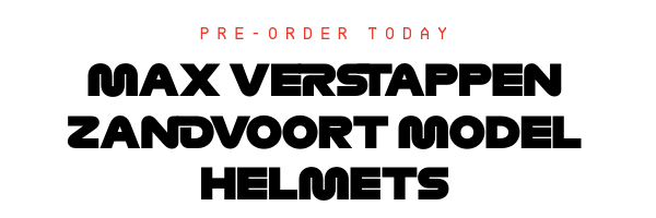 Max Verstappen Zandvoort Model Helmets