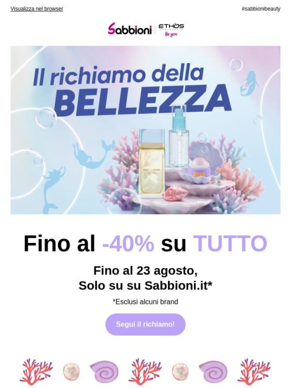 🦪 Il Richiamo della Bellezza 🧜🏻‍♀️
