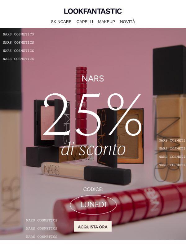 25% di sconto | NARS