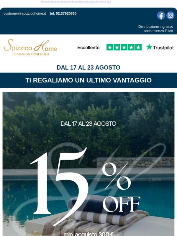L'estate sta finendo, ma il risparmio continua✨💙