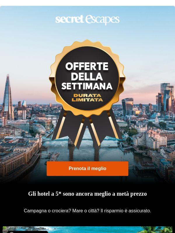 Offerte della settimana. Impossibile ignorarle